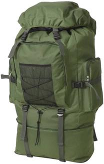 Turistinė kuprinė VLX Army-Style 91096, žalia sp., 100 l