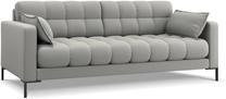 Sofa Micadoni Home Mamaia MIC_3S_78_F1_MAMAIA8, šviesiai pilka sp., 177 x 92 cm x 75 cm