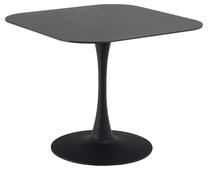 Stalas Malta, juoda sp., 90 cm x 90 cm x 75 cm