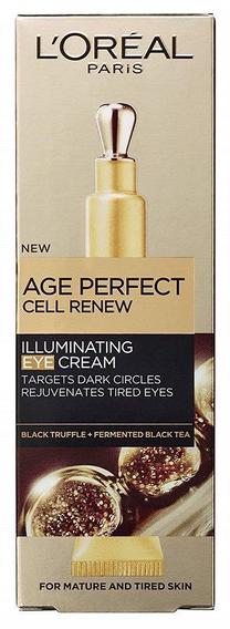 Acu krēms L’Oréal Paris Age Perfect Cell Renew Illuminating, 15 ml