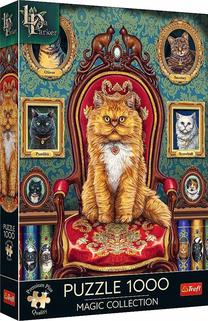 Dėlionė Trefl Magic Collection Mad About Cats 10896, 68 cm x 48 cm, 1000 vnt., įvairių spalvų