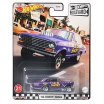 Žaislinis automobilis Mattel Hot Wheels Boulevard '63 Chevy Nova, violetinė sp.