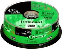 Ierakstāms kompaktdisks Intenso, 4.7 GB, 25gab.