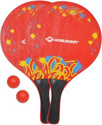 Rakete Schildkrot Beachball Set XL 970152, sarkana krās.