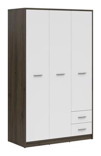 Spinta Nepo Plus, ruda/balta, 54.5 cm x 118.5 cm x 197 cm