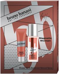 Kūno priežiūros rinkinys Bruno Banani Magnetic Woman, 2 vnt.