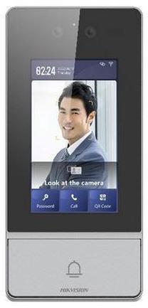 Домофон Hikvision DS-KV9503-WBE1, черный цв./серый цв.