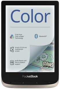 E-raamatu luger Pocketbook Color Inkpad, 16 GB, hõbe v., 6"