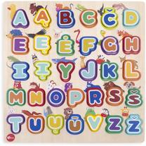 Izglītojošās rotaļlieta Bo. Alphabet And Animals 120324LT, daudzkrāsaina, 33 gab.