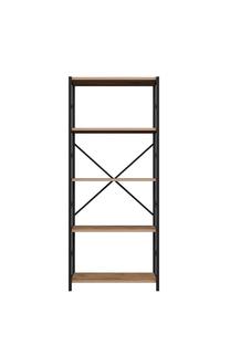 Pastatoma lentyna Domoletti 53000011077, ąžuolo medienos imitacija sp., 150 cm x 60 cm x 30 cm