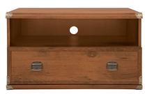 TV staliukas Indiana, rudas, 80 cm x 52 cm x 47.5 cm