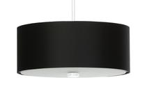 Valgusti rippuv Sollux Chandelier SKALA 30 5903282707559, E27, 3 x 60 W, must v. / valge v.