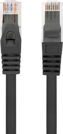 Kabelis Lanberg PATCHCORD KAT.6 UTP LSZH CU RJ-45 Male (vyriška), RJ-45 Male (vyriška), 10 m, juoda sp.
