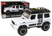 Игрушечный внедорожник Toystar Off Road Vehicle, 1:14, белый цв.