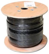 Провод Digitus CAT 5e, Nėra, 305 м, черный цв.