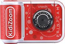 Momentinis fotoaparatas VTech KidiZoom PrintCam, raudona sp.