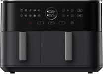 Karšto oro gruzdintuvė Xiaomi Dual Zone, juoda sp., 2700 W (1150W + 1450W), 10 l (3,5 l + 6,5 l)