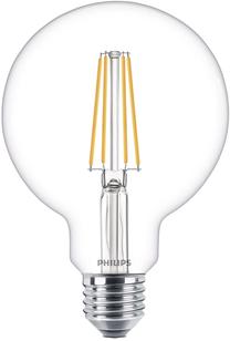 Lemputė Philips Filamentinė LED, G93, 2700 °K, E27, 6 W, 806 lm