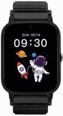 Prekė su pažeista pakuote. Išmanusis laikrodis Garett Kids Tech 4G, juoda sp.