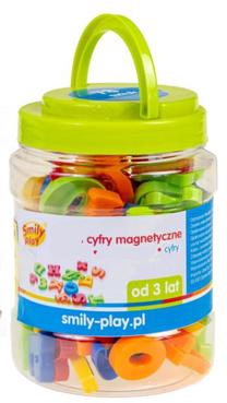 Игра на счет Smily Play Magnetic Numbers, многоцветный, 56 шт.