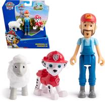 Figūrėlių rinkinys Spin Master Paw Patrol Marshall, 3 vnt., mėlyna sp./balta sp./raudona sp.