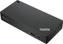 Prisijungimo stotis ir prievadų daugintuvas Lenovo ThinkPad Universal Thunderbolt 4 40B10135DK, juoda sp./raudona sp.