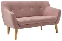 Sofa Bergen 2, rožinė sp., 139 x 54 cm x 76 cm