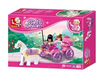 Konstruktorius Sluban Princess carriage M38-B0239, 99 vnt.