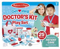 Rotaļlietu ārsta komplekts Melissa & Doug Get Well Doctor’s Kit Play Set, daudzkrāsaina