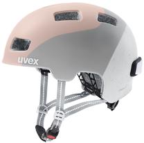 Шлем для катания на роликах Uvex 4, 55-58 см, розовый цв./серый цв.