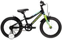 Vaikiškas dviratis, miesto Kross Racer 3.0 KRRA3Z16X10M003027, mėlyna sp./juoda sp./žalia sp., 10'', 16"
