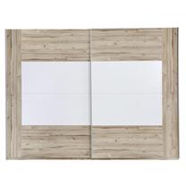 Spinta Forte KSRS124E5-L09, ąžuolo sp./balta sp., 61 cm x 270 cm x 210 cm
