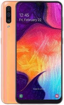 Mobilais telefons Samsung Galaxy A50, 128 GB, oranža krās.