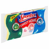 Tīrīšanas sūklis Spontex, daudzkrāsaina, 3 gab.
