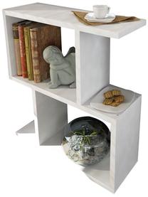 Журнальный столик Kalune Design Karinus, белый цв., 50 см x 17.5 см x 55.4 см