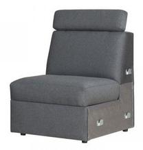 Modulinė sofa Bodzio Lazur, pilka sp., 81 x 73 cm x 97 cm