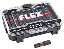 Trieciena galviņu komplekts FLEX DB Bulk T30, T30, 25 mm, 1/4"