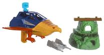 Žaislinių transporto priemonių rinkinys Mattel Masters Of The Universe Talon Fighter With Point Dread HKM63, įvairių spalvų