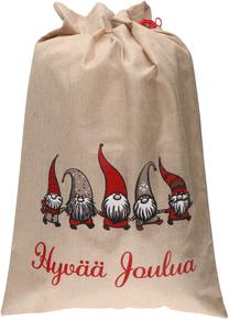 Dovanų maišelis Winteria Gift Bag Xmas Joy, įvairių spalvų