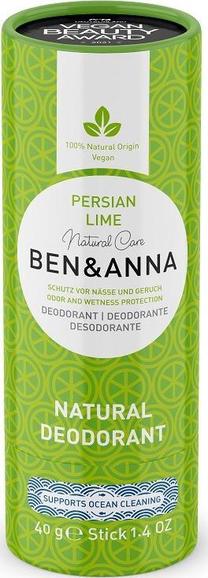Dezodorants sievietēm Ben & Anna Persian Lime, 40 g
