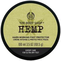 Kāju krēms The Body Shop Hemp Hard Working Foot Protector, 100 ml