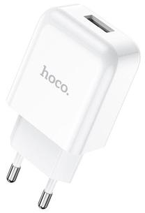 Telefono įkroviklis Hoco, USB, balta sp., 10 W