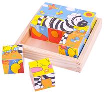 Деревянный пазл Bigjigs Toys Safari BJ512