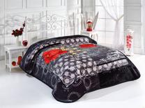 Lovatiesė Mijolnir SuperSoft 303EVN1142, juoda sp., 200 cm x 240 cm