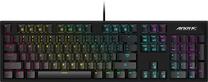 Klaviatūra Gigabyte Aorus K1 Cherry MX Red EN, juoda (pažeista pakuotė)/02