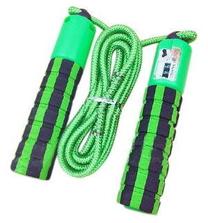 Lecamaukla TakeMe Skipping Rope With Jump Counter, zaļa krās.