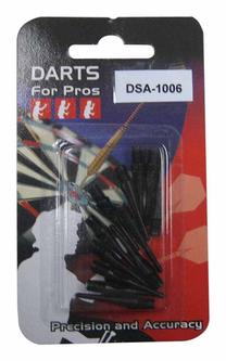 Šautriņu piederumi, elektronisko šautriņu bultu uzgaļi DSA-1006, melna krās., 12 gab.