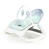 Детское кресло-качалка EcoToys 3in1 Tray, мятный (mint) цв./голубой цв.