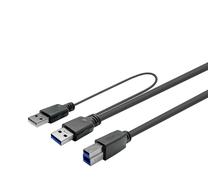 Кабель Vivolink Pro PROUSB3AB10C USB, USB-B, 7 м, черный цв.