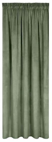 Naktinė užuolaida D91, žalia sp., 135 cm x 300 cm